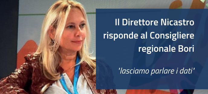 Il Direttore Nicastro Risponde Al Consigliere Regionale Bori: "lasciamo ...